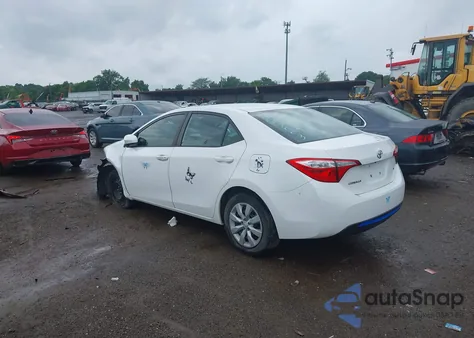 2016 Toyota Corolla Le из США, поврежденный, VIN 2T1BURHE7GC527003